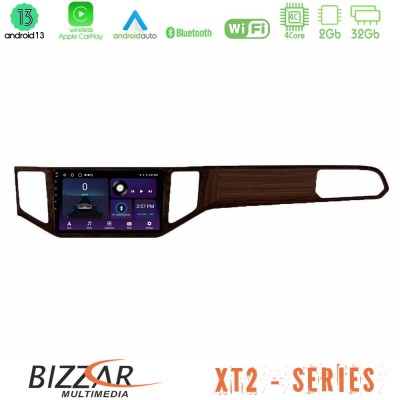 Bizzar XT2 Series 4Core Android13 2+32GB VW Sportsvan 2014-2020 Navigation Multimedia Tablet 9