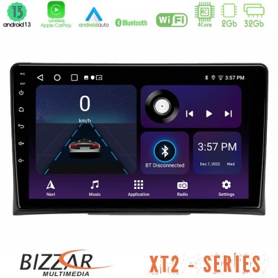 Bizzar XT2 Series 4Core Android13 2+32GB VW Transporter 2003-2015 Navigation Multimedia Tablet 9