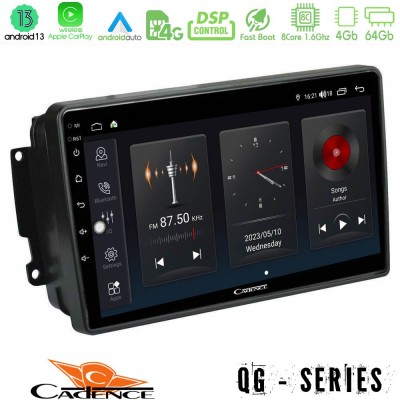 Cadence QG Series 8Core Android13 4+64GB Mercedes C/CLK/G Class (W203/W209) Navigation Multimedia Tablet 9