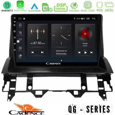 Cadence QG Series 8Core Android13 4+64GB Mazda6 2002-2006 Navigation Multimedia Tablet 10