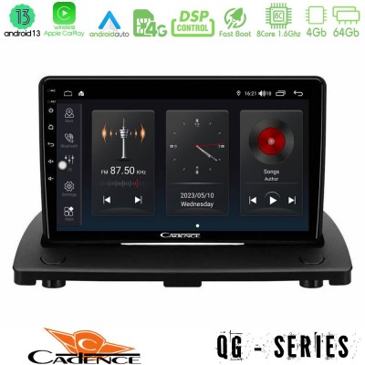 Cadence QG Series 8Core Android13 4+64GB Volvo XC90 2006-2014 Navigation Multimedia Tablet 9