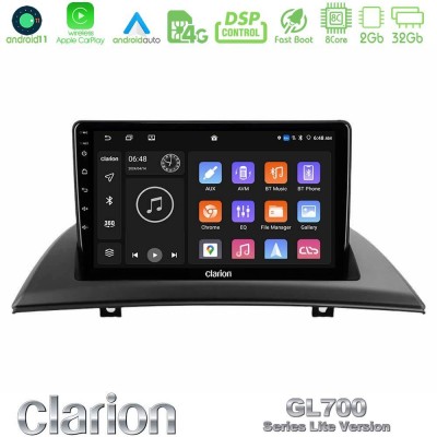 Clarion GL700 Lite Series 8Core Android11 2+32GB BMW E83 Navigation Multimedia Tablet 9