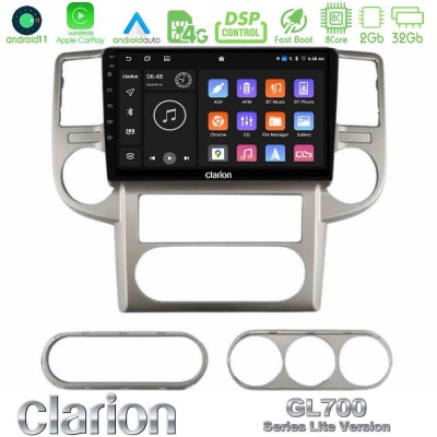 Clarion GL700 Lite Series 8Core Android11 2+32GB Nissan X-Trail 2003-2007 Navigation Multimedia Tablet 10