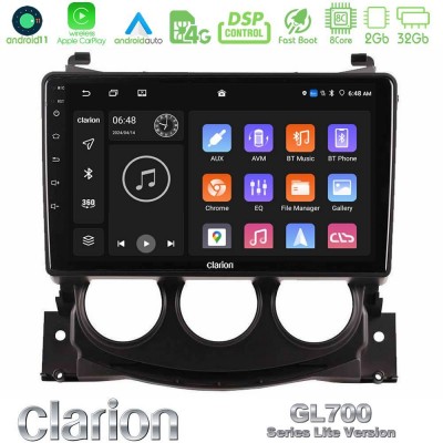 Clarion GL700 Lite Series Nissan 370Z 2009-2013 8Core Android11 2+32GB Navigation Multimedia Tablet 9″ Με Carplay & Android Auto