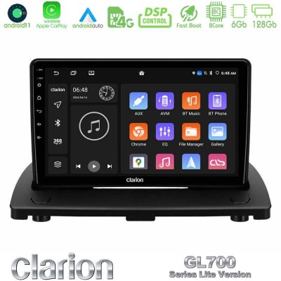 Clarion GL700 Lite Series 8Core Android11 6+128GB Volvo XC90 2006-2014 Navigation Multimedia Tablet 9