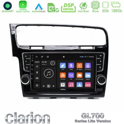 Clarion GL700 Lite Series 8Core Android11 6+128GB VW GOLF 7 Navigation Multimedia Tablet 9