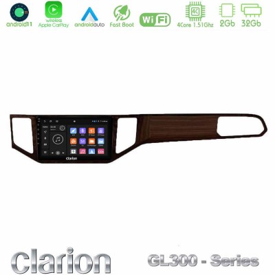 Clarion GL300 Series 4Core Android11 2+32GB VW Sportsvan 2014-2020 Navigation Multimedia Tablet 9