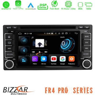 Bizzar FR4 Pro Series Subaru Forester/Impreza Android 12 4core (2+16GB) Multimedia Station