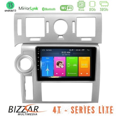 Bizzar 4T Series Hummer H2 2008-2009 4Core Android13 2+32GB Navigation Multimedia Tablet 9