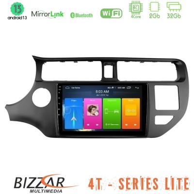 Bizzar 4T Series Kia Rio 2011-2015 4Core Android13 2+32GB Navigation Multimedia Tablet 9