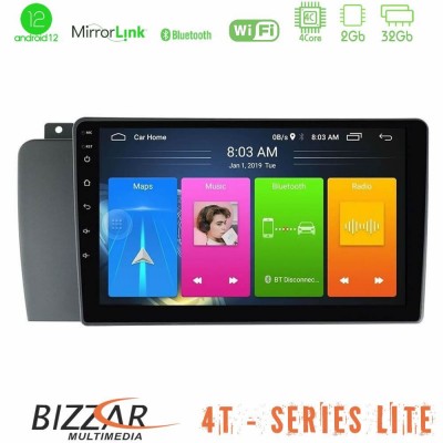 Bizzar 4T Series Volvo S60 2004-2009 4core Android13 2+32GB Navigation Multimedia Tablet 9