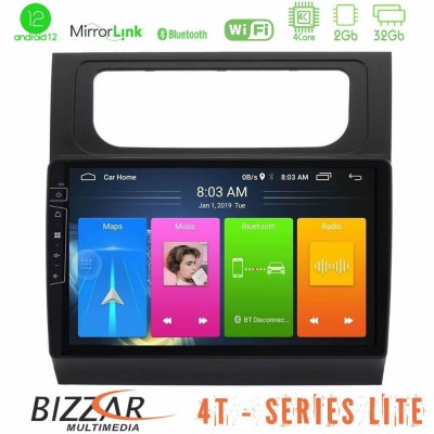 Bizzar 4T Series VW Touran 2011-2015 4core Android13 2+32GB Navigation Multimedia Tablet 10