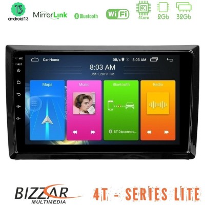 Bizzar 4T Series VW Beetle 4Core Android13 2+32GB Navigation Multimedia Tablet 9