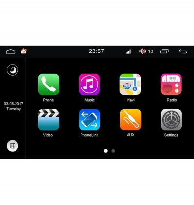 Bizzar S200 Android 8.0 Oreo Renault Megane 2 W098