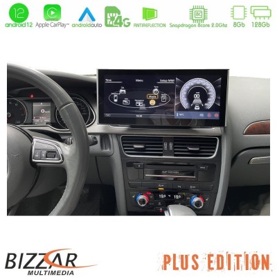 Audi A4/A5 (B8) 2008-2015 Android12 (8+128GB) Navigation Multimedia 10.25″ HD Anti-reflection