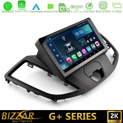 Bizzar G+ Series Ford Transit 2014-> 8Core Android12 6+128GB Navigation Multimedia Tablet 9