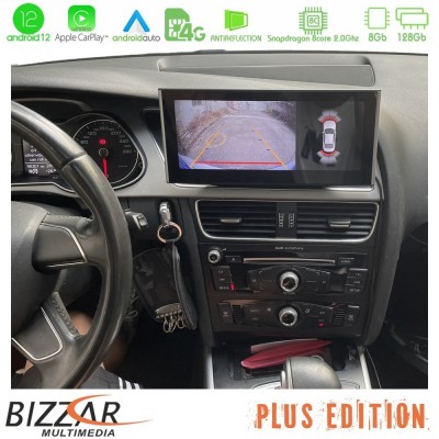 Bizzar OEM Audi A4/A5 (B8) 2008-2015 (με MMI3G) Android12 (8+128GB) Navigation Multimedia 10.25″ HD Anti-reflection