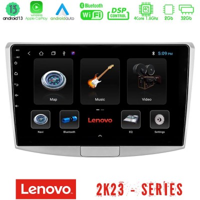 Lenovo Car Pad VW Passat 4Core Android 13 2+32GB Navigation Multimedia Tablet 10