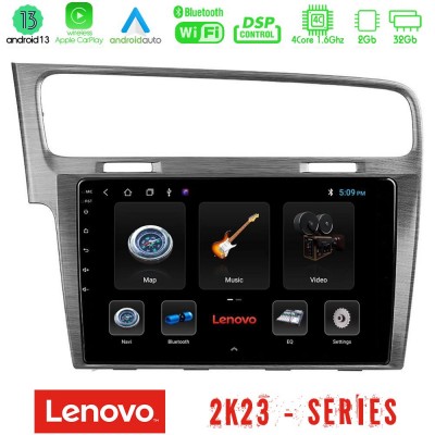 Lenovo Car Pad VW GOLF 7 4Core Android 13 2+32GB Navigation Multimedia Tablet 10