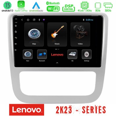 Lenovo Car Pad VW Scirocco 2008-2014 4Core Android 13 2+32GB Navigation Multimedia Tablet 9