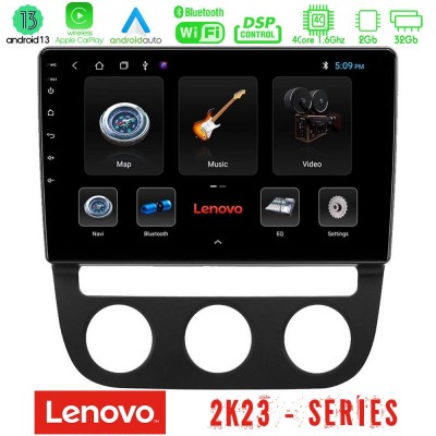 Lenovo Car Pad VW Jetta 4Core Android 13 2+32GB Navigation Multimedia Tablet 10