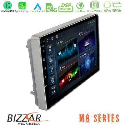 Bizzar M8 Series Opel Astra/Corsa/Antara/Zafira 8core Android13 4+32GB Navigation Multimedia Tablet 9