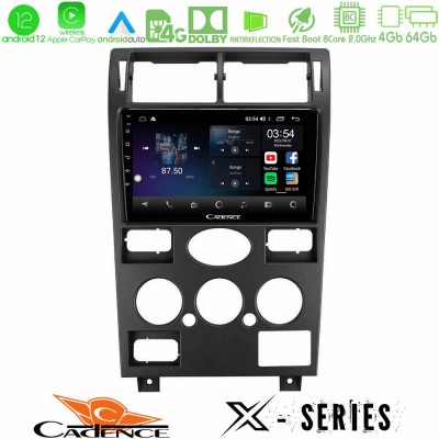 Cadence X Series Ford Mondeo 2001-2004 8Core Android12 4+64GB Navigation Multimedia Tablet 9