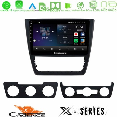 Cadence X Series Skoda Yeti 2009-> 8core Android12 4+64GB Navigation Multimedia Tablet 10