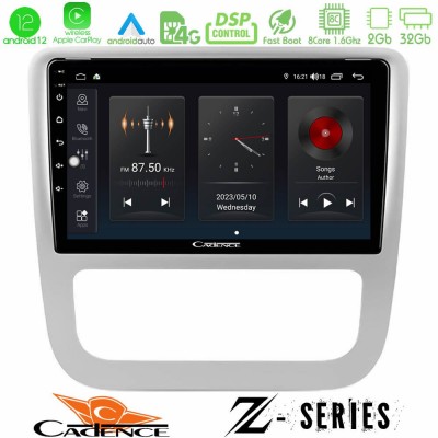 Cadence Z Series VW Scirocco 2008-2014 8Core Android12 2+32GB Navigation Multimedia Tablet 9