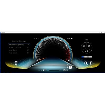 Mercedes E Class W212 2009-2011 Digital LCD Instrument Cluster 12.3