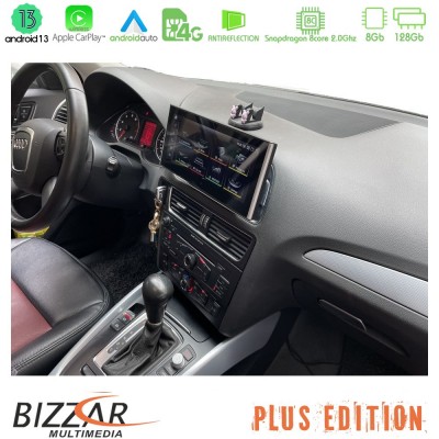 Bizzar OEM Audi Q5 (QR) 2008-2017 Android13 (8+128GB) Navigation Multimedia 10.25″ HD Anti-reflection