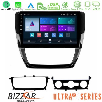 Bizzar Ultra Series VW Jetta 8core Android13 8+128GB Navigation Multimedia Tablet 10