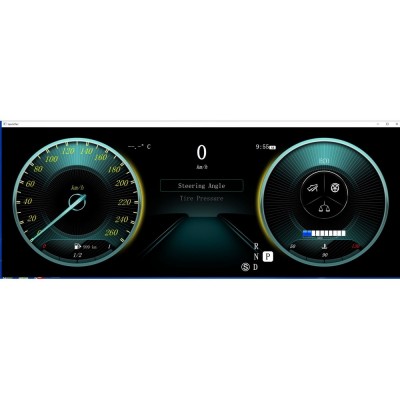 Mercedes C Class W204 2011-2014 Digital LCD Instrument Cluster 12.3