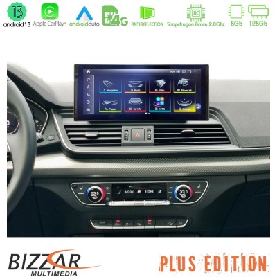 Bizzar OEM Audi Q5 (FY) 2017-> Android13 (8+128GB) Navigation Multimedia 10.25″ HD Anti-reflection