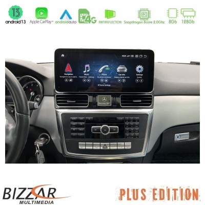 Bizzar OEM Mercedes ML Class (X166) NTG4.5 Android13 (8+128GB) Navigation Multimedia 12.3″ Anti-reflection