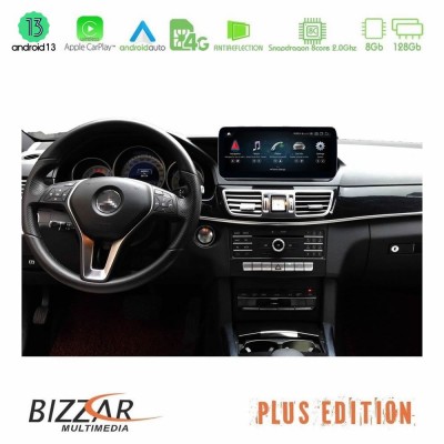 Bizzar OEM Mercedes E Class (W212) NTG5 Android13 (8+128GB) Navigation Multimedia 12.3″ Anti-reflection