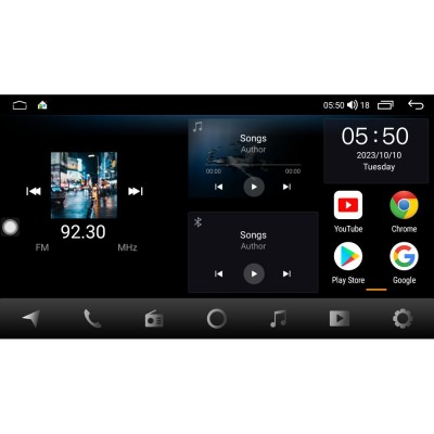Cadence QG Series 8Core Android13 4+64GB Honda HR-V Navigation Multimedia Tablet 9