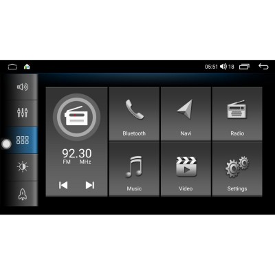 Cadence QG Series 8Core Android13 4+64GB Dacia Duster/Sandero/Logan Navigation Multimedia Tablet 9