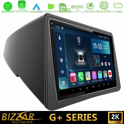 Bizzar G+ Series Opel Mokka 8core Android12 6+128GB Navigation Multimedia Tablet 9