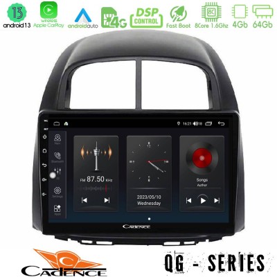 Cadence QG Series 8Core Android13 4+64GB Daihatsu Sirion/Subaru Justy Navigation Multimedia Tablet 10