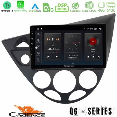 Cadence QG Series 8Core Android13 4+64GB Ford Focus 1999-2004 Navigation Multimedia Tablet 9