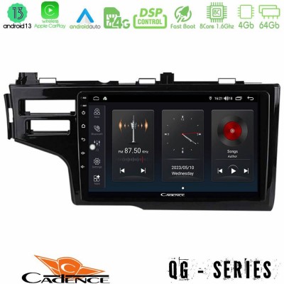 Cadence QG Series 8Core Android13 4+64GB Honda Jazz 2013-2020 Navigation Multimedia Tablet 9