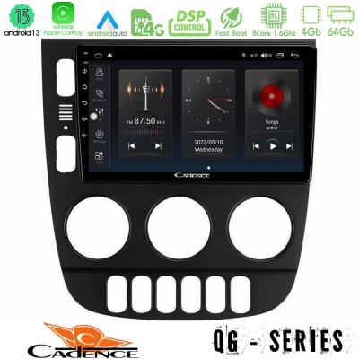 Cadence QG Series 8Core Android13 4+64GB Mercedes ML Class 1998-2005 Navigation Multimedia Tablet 9