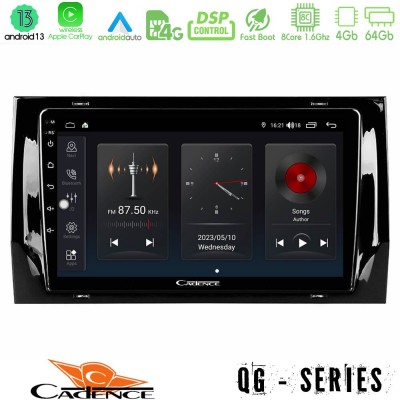 Cadence QG Series 8Core Android13 4+64GB Skoda Kodiaq 2017-> Navigation Multimedia Tablet 10