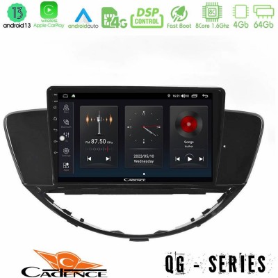 Cadence QG Series 8Core Android13 4+64GB Subaru Tribeca 2007-2014 Navigation Multimedia Tablet 9