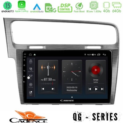 Cadence QG Series 8Core Android13 4+64GB VW GOLF 7 Navigation Multimedia Tablet 10