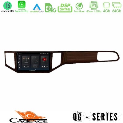 Cadence QG Series 8Core Android13 4+64GB VW Sportsvan 2014-2020 Navigation Multimedia Tablet 9