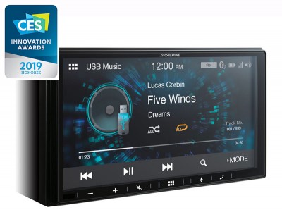 Alpine ILX-W650BT 7” Digital Media Station, with Apple CarPlay and Android Auto compatibility