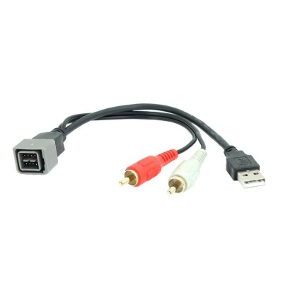 Διατήρηση εργοστασιακού USB & AUX Nissan Juke & NV200