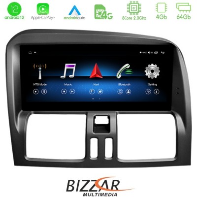 Bizzar Volvo XC60 2009-2011 8core Android12 4+64GB Navigation Multimedia Tablet 8.8